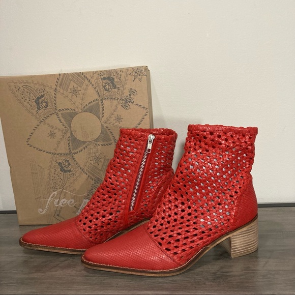 Free People Shoes - Free People In The Loop Woven Boot NWT